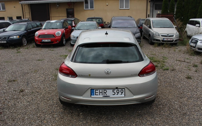 Volkswagen Scirocco cena 34900 przebieg: 264578, rok produkcji 2011 z Piaseczno małe 466